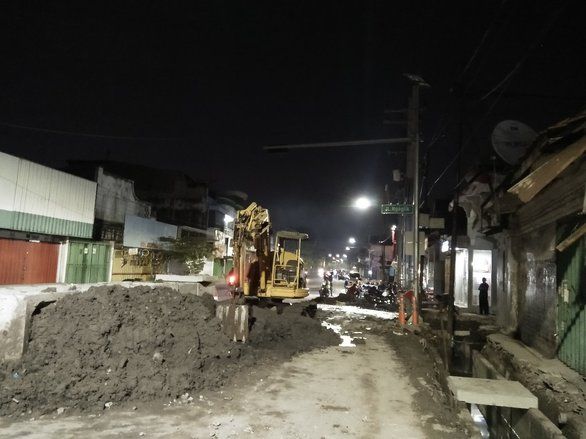 Perbaikan Saluran di Ngaglik Masuki Tahap Pemasangan Box Culvert