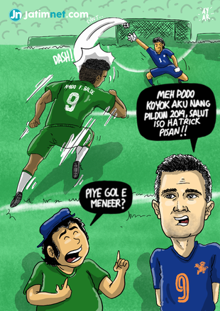 Balde Garang, Persebaya Menang