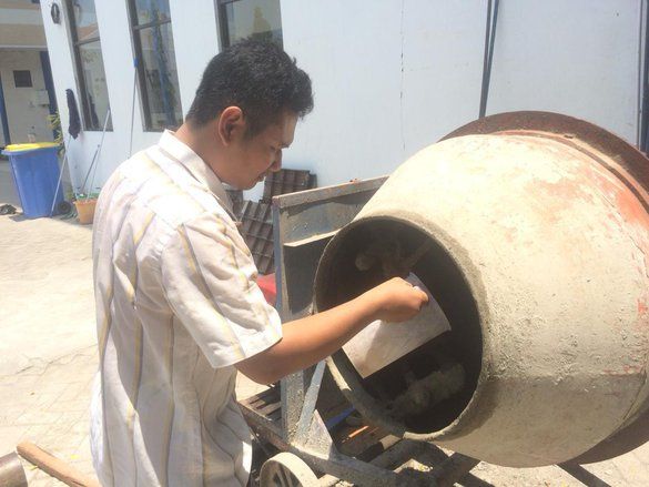 Batok Kelapa Bisa Digunakan sebagai Bahan Dasar Beton Ringan