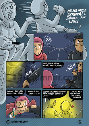 Perjuangan Mamud Hamil Lumpuhkan Jambret Lumajang