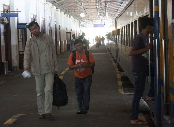 Kedatangan Penumpang di Daop 5 Masih Tinggi