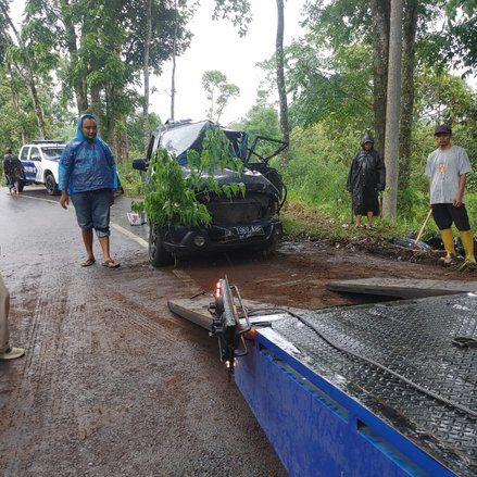 Rem Blong, Dua Orang Tewas dalam Kecelakaan di Jalur Ijen Banyuwangi
