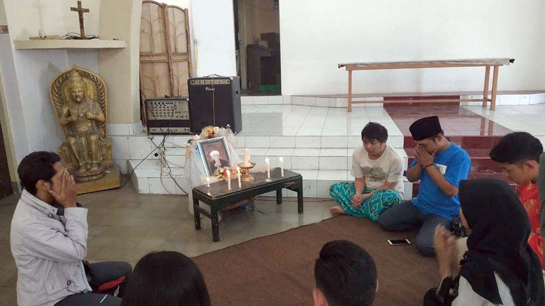 Gereja Santa Yosep Doa Bersama Pemuda Lintas Agama