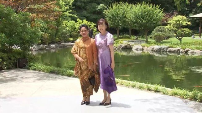 Iriana Jokowi Curi Perhatian di KTT G20