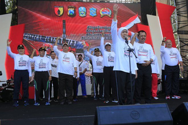 Kapolda: Masyarakat Jatim Menolak Kerusuhan untuk Indonesia Damai
