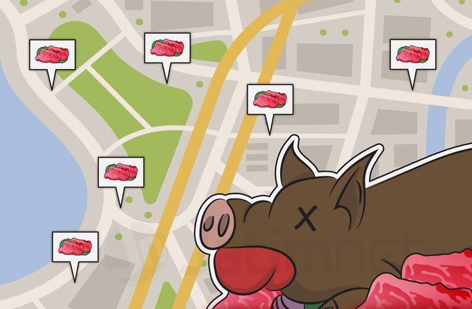 Pengawasan Distribusi Daging Celeng Pakai GPS