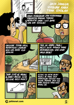 Data Janggal Anak Tidak Sekolah