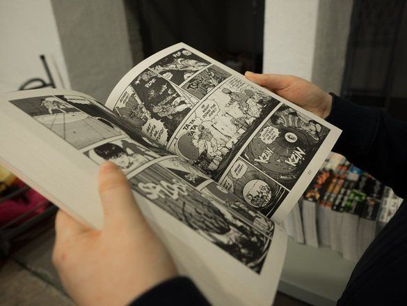 Pelajar Makassar Rilis Komik Anti Perisakan di Markas PBB