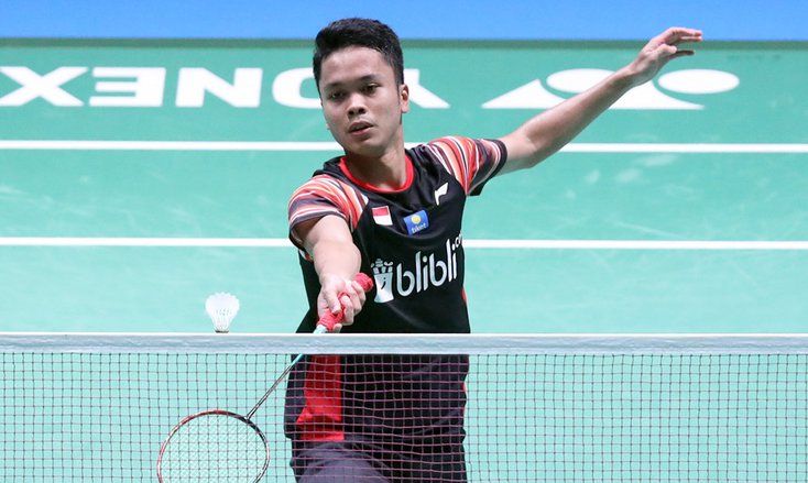 Dua Pebulu Tangkis Tunggal Putra Indonesia Tumbang di Japan Open