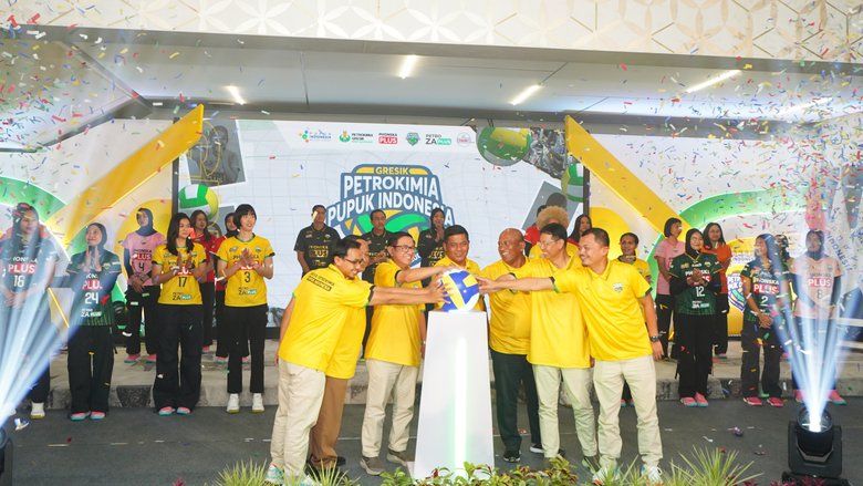 Target Juara Proliga 2025, Petrokimia Gresik dan Pupuk Indonesia Luncurkan Tim Voli Putri