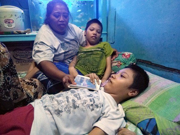 Si Kembar Lumpuh Sudah Diintervensi Dinsos Tapi Belum Masuk PKH
