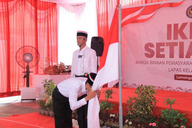 Dua Napi Teroris Lapas Lamongan Ikrar Setia NKRI