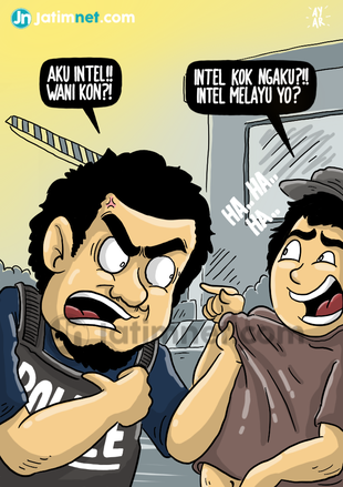 Intel Bohong-bohongan, Menipu Benaran