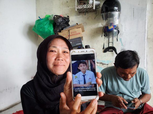 Keluarga Siswa SMPN 7 Mojokerto Korban Tenggelam di Pantai Drini Gunungkidul Lapor Polisi