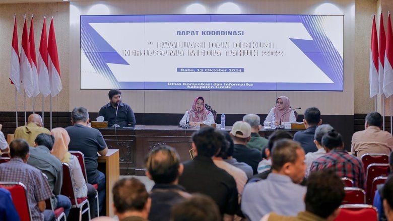 Plt Bupati Gresik Tekankan Pentingnya Sinergi Pemkab dengan Media