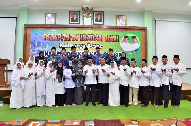 110 PNS Dinas Pendidikan Gresik Cuti Menunaikan Ibadah Haji