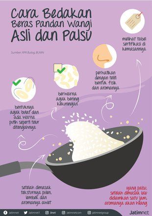 Kenali Ciri-ciri Beras Pandan Wangi