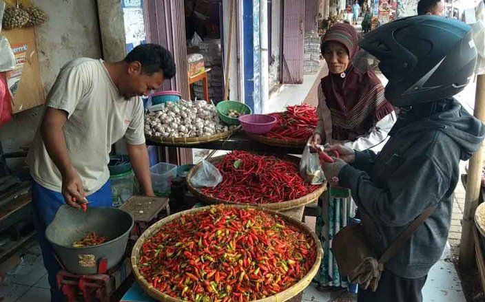 Harga Cabai Rawit di Blitar Tembus Rp 52 Ribu