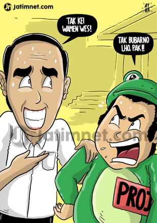 Ancam Bubarkan, Jabatan pun Didapat