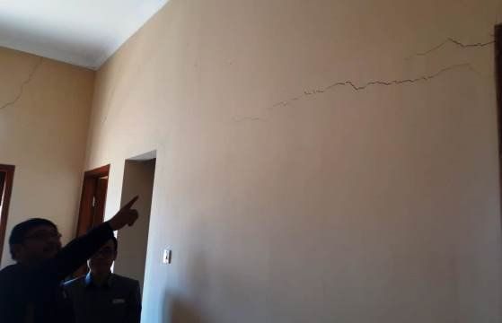 Baru Tiga Bulan Diresmikan, Gedung Sentral Industri di Ponorogo Rusak