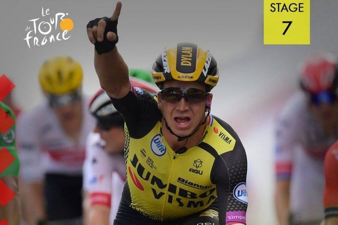 Dylan Menangi Etape Ketujuh Tour de France