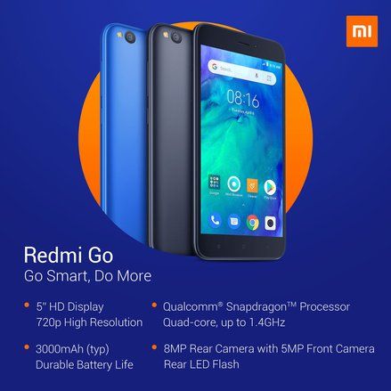 Pakai Android Go, Xiaomi RedmiGo Dijual Rp 899 Ribu
