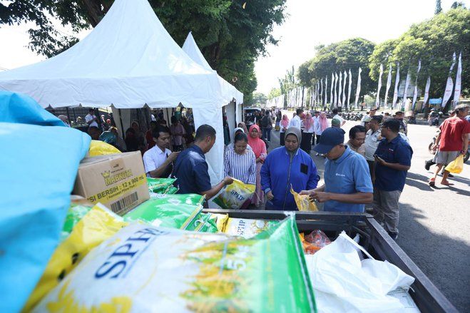 Stabilkan Harga, Operasi Pasar Murah Digelar di 31 Lokasi di Banyuwangi