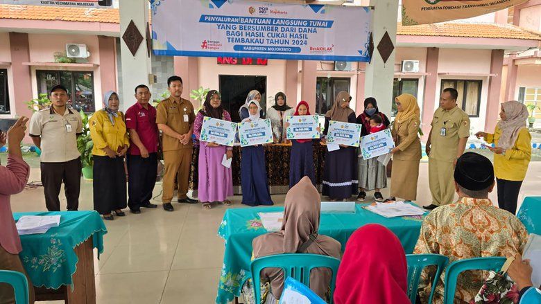 Pemkab Mojokerto Kucurkan BLT DBHCHT untuk 815 Warga