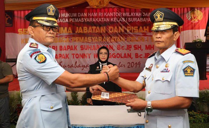 Mantan Kepala Lapas Krobokan Bali Pimpin Lapas Kelas 1 Surabaya