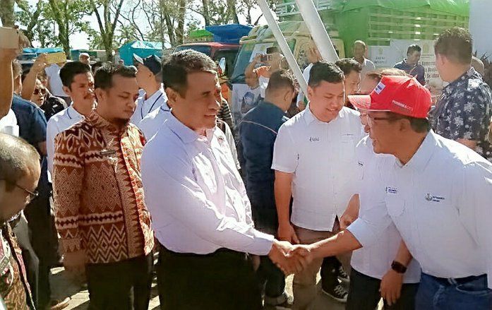Petro Peduli Berbagi, Bantu Korban Banjir Sulawesi