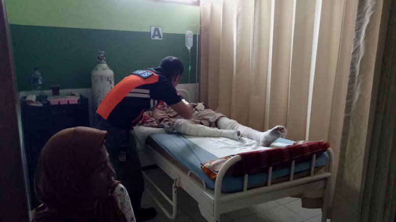 Petasan untuk Malam Takbir Meledak, Tiga Warga Blitar Kritis