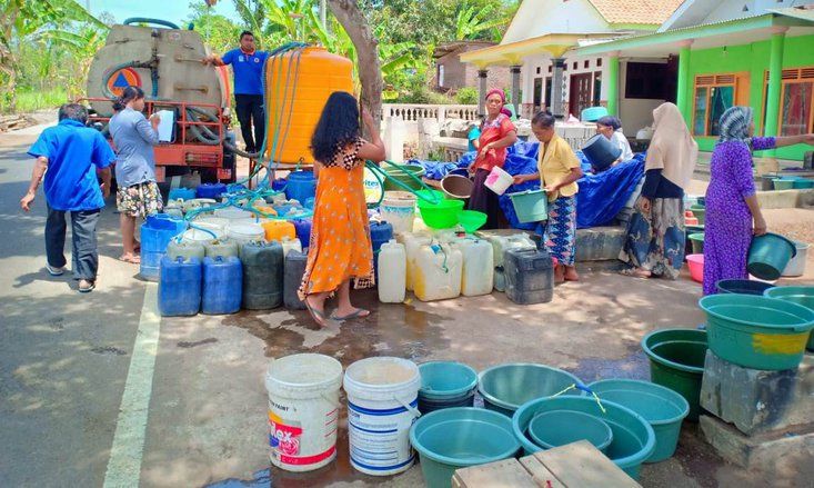 Kemarau, Bantuan Air Bersih di Lumajang Meningkat 90 Persen