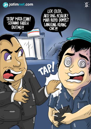 Tukang Gendam Bikin Kesal