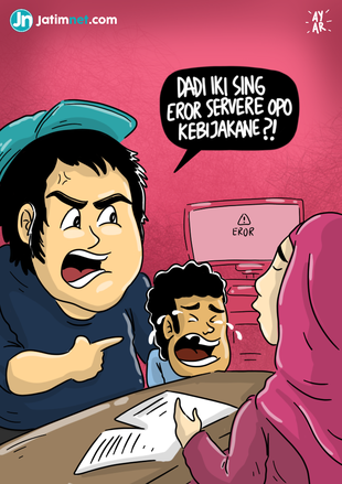 Serbu Kantor sebab PPDB <em>Error</em>