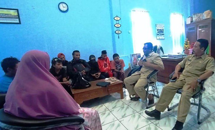 Terjaring Razia, Tujuh Anak Punk Menangis Saat Dikonseling