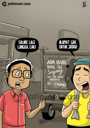 Langkanya Solar di Mojokerto