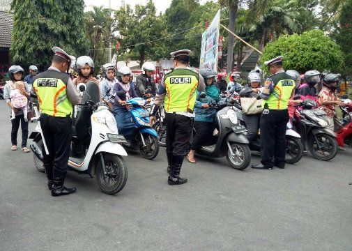 Lima Hari Razia, Satlantas Polres Blitar Kota Tindak Seribu Pengendara