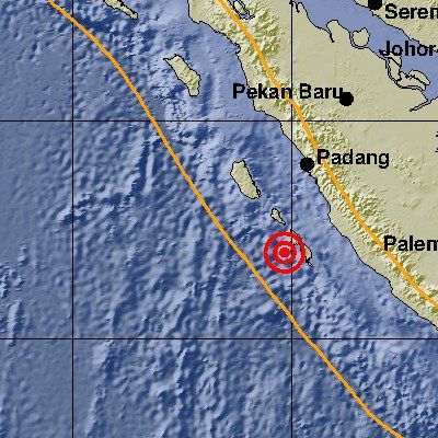 BMKG Mencatat 52 Gempa di Mentawai 