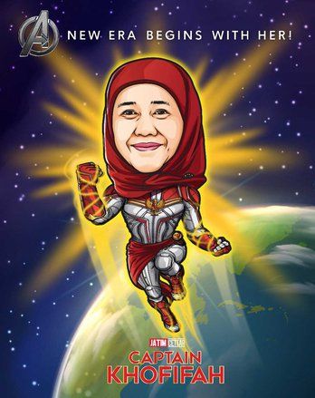 Demam Avengers End Game Pun Hinggapi Gubernur Jatim