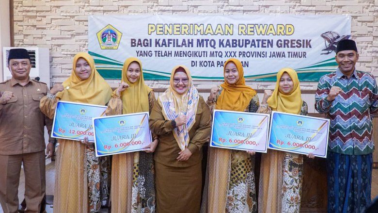 Pemkab Gresik Beri Hadiah Uang pada Juara MTQ Jatim 2023, Terlambat akibat Covid