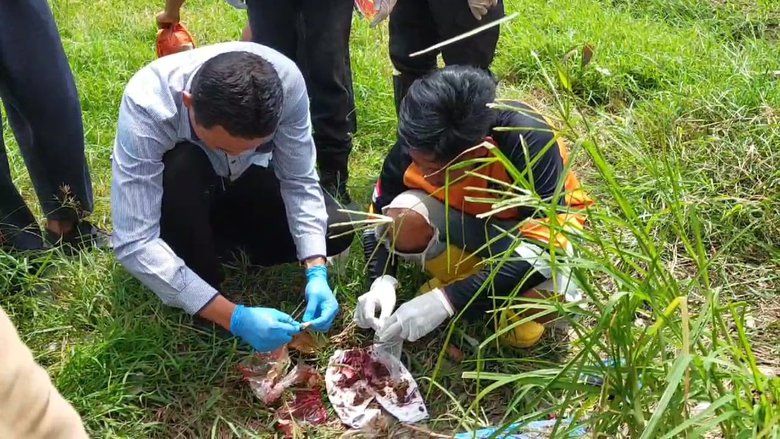 Dikira Janin Bayi, Gumpalan Darah di Tempat Sampah Gegerkan Warga Mojokerto