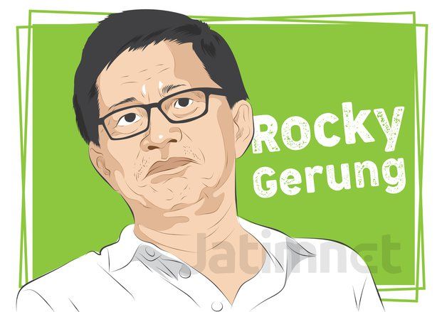 Rocky Gerung Bantah Terlibat Kasus Ratna Sarumpaet