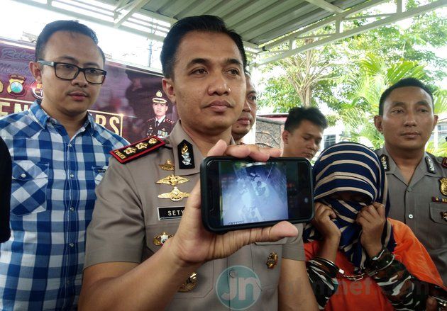 Residivis Pencurian Jebol Plafon Minimarket di Mojokerto