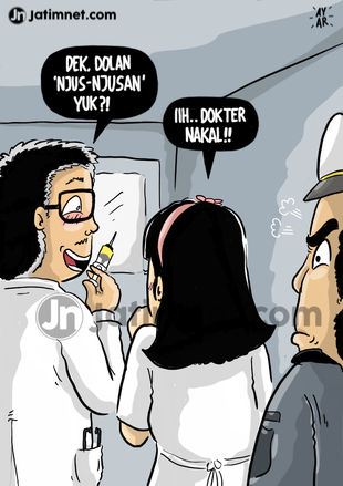 Pistol dan Suntik Bisa Membuat Panik