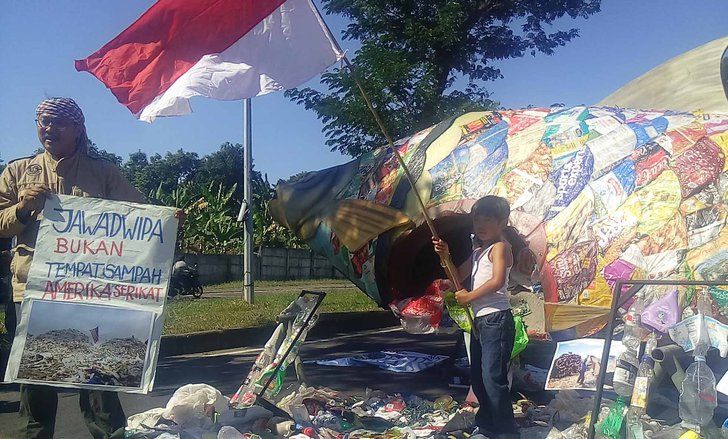 Bracsip Tuntut Amerika Hentikan Penyelundupan Sampah Plastik ke Jatim