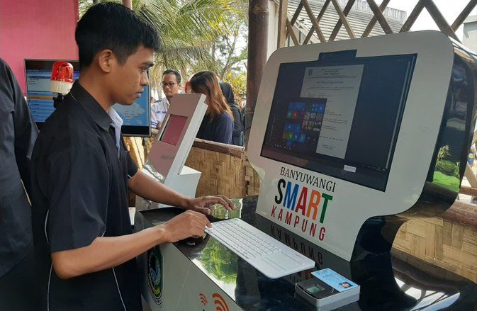 Diduga Lokasi KKN Desa Penari, Kecamatan&nbsp;Songgon Belum Tersentuh Program Desa Digital