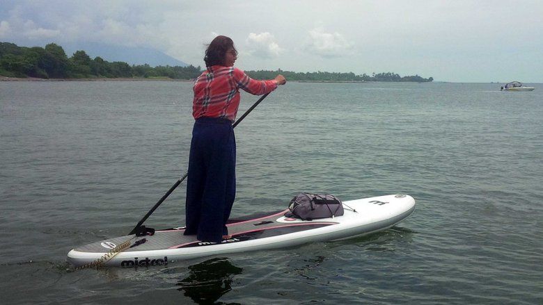 Menteri Susi Berniat Seberangi Selat Bali Pakai Papan <em>Paddle</em>