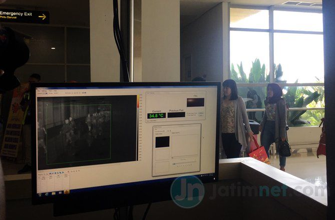 KKP Kelas I Surabaya Tingkatkan Kewaspadaan Corona Virus di Bandara Juanda