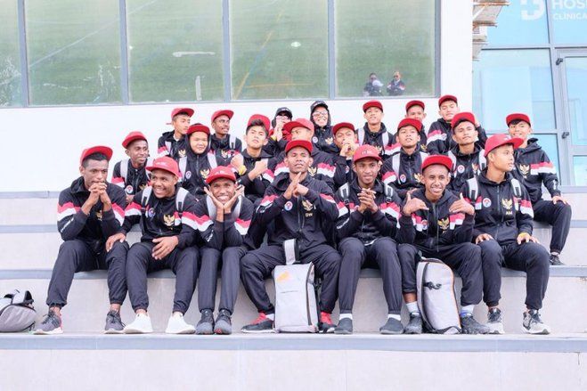 Timnas Pelajar U-15 Kalah Tipis dengan Promesas Del Norte