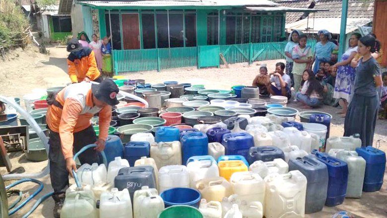 Kekeringan di Situbondo Meluas ke 10 Dusun